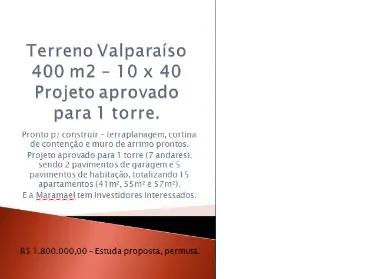 Imagem: Terreno para Venda, Vila Valparaíso