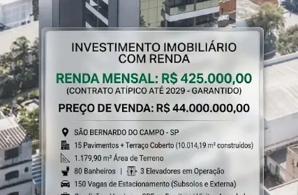 Imagem: Prédio Comercial para Venda, Centro São Bernardo do Campo