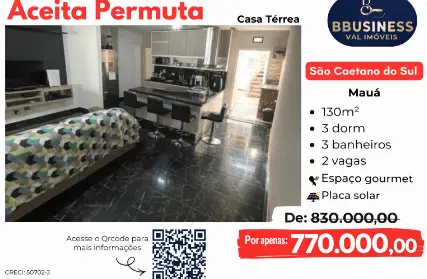 Imagem: Casa Térrea para Venda, Mauá