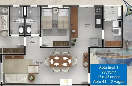 Imagem: Apartamento para Venda, Centro de Ubatuba