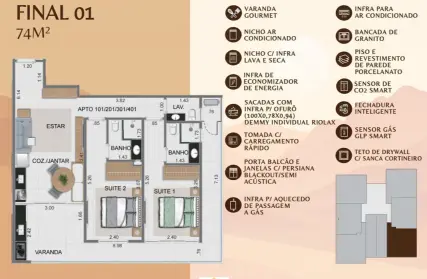 Imagem: Apartamento para Venda, Tenório