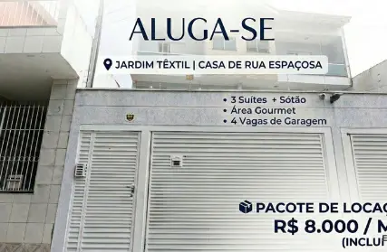 Imagem: Sobrado para Alugar, Jardim Textil