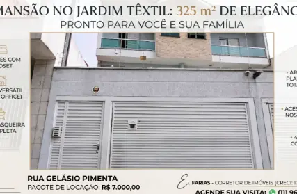 Imagem: Sobrado para Alugar, Jardim Textil