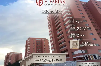 Imagem: Apartamento para Alugar, Jardim Textil