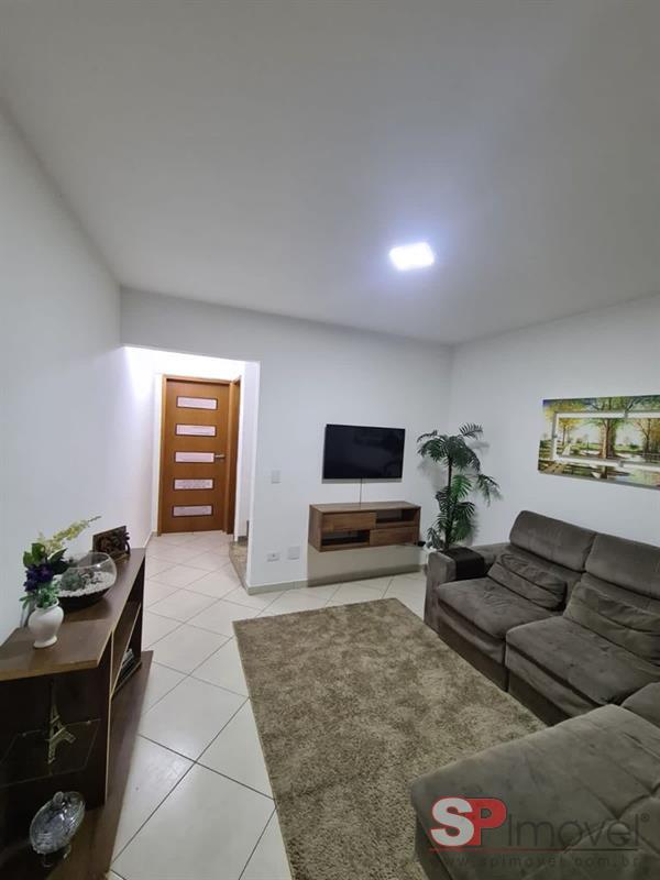 Casa para Venda por R$490.000,00 com 90m², 2 vagas e 2 dormitórios - Vila clarice, Santo andré / SP