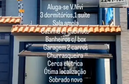 Imagem: Sobrado para Alugar, Vila Nivi