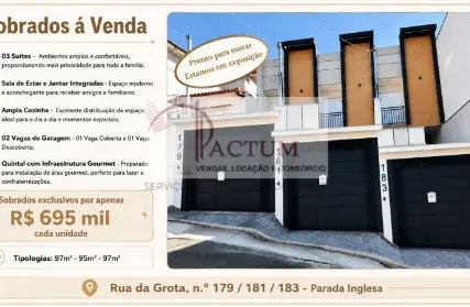 Imagem: Sobrado para Venda, Vila Gustavo