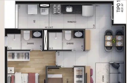 Imagem: Apartamento para Venda, Jaçanã