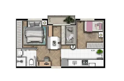 Imagem: Apartamento para Venda, Vila Clarice