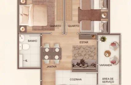 Imagem: Apartamento para Venda, Santo Amaro