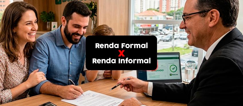 Renda Formal vs Informal no financiamento imobiliário: como comprovar e regras 2026