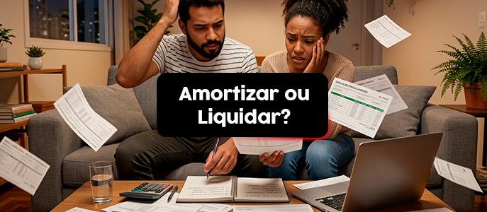 Imagem É melhor amortizar ou liquidar o financiamento imobiliário?