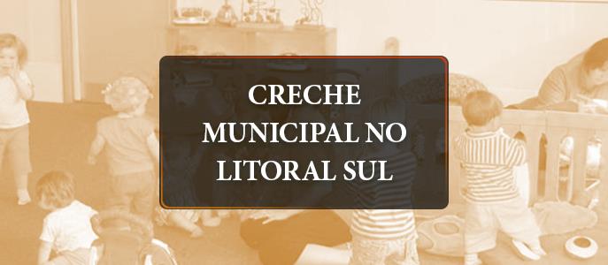 Imagem Creche municipal no Litoral Sul: opções para matricular seu filho