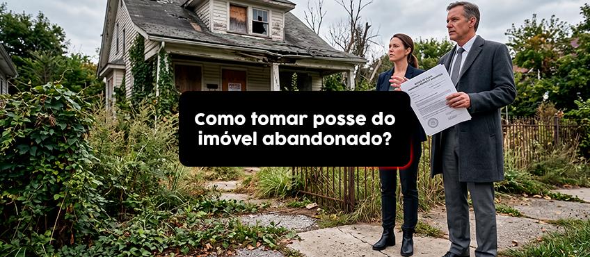 Imagem Como tomar posse do imóvel abandonado?