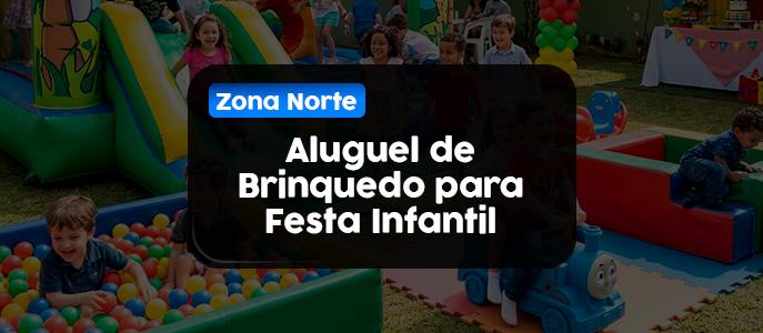 Imagem Aluguel de Brinquedos na Zona Norte de São Paulo
