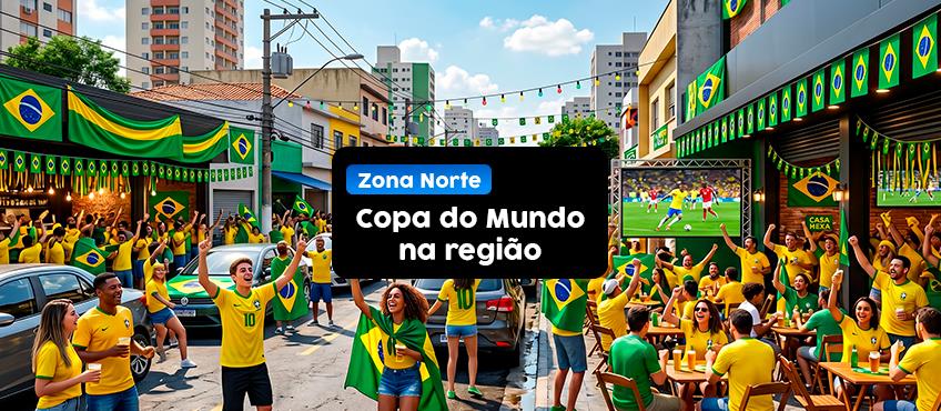 Imagem Onde assistir aos jogos da Copa do Mundo na Zona Norte?