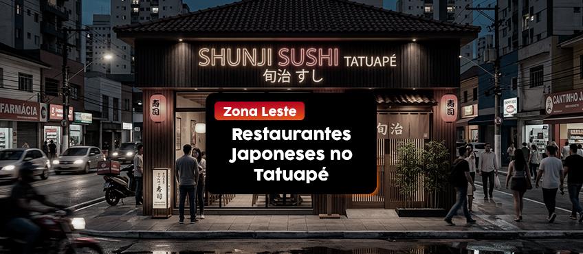 Restaurante Japonês no Tatuapé, Zona Leste de SP