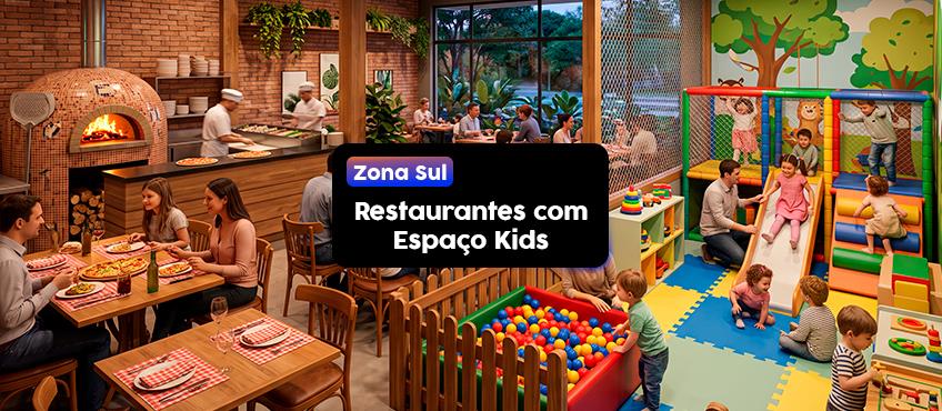 Imagem Restaurantes com espaço kids na Zona Sul: confira opções para o passeio em família