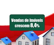 Imagem Vendas de imóveis no Brasil sobem 8,4% em 2020