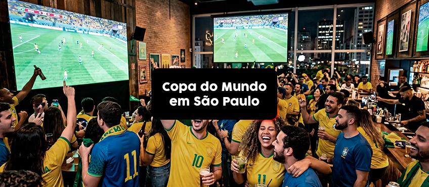 Imagem Onde assistir aos jogos da Copa do Mundo em São Paulo?