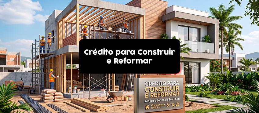 Como funciona o crédito imobiliário para construção ou reforma?