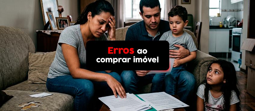 Imagem 10 erros ao comprar um imóvel pela primeira vez