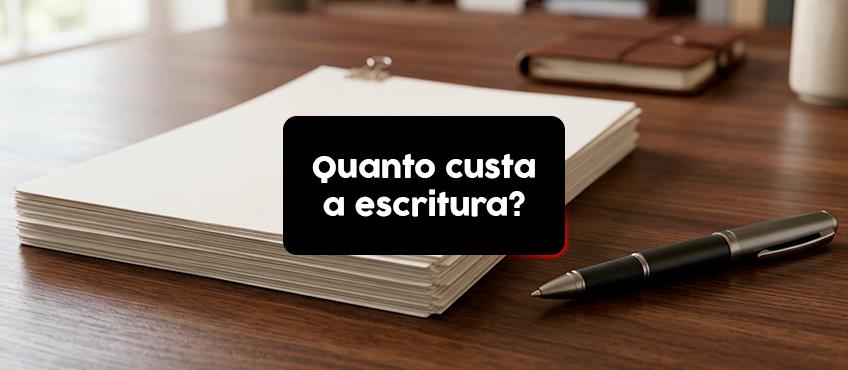 Imagem Quanto custa a escritura de imóvel