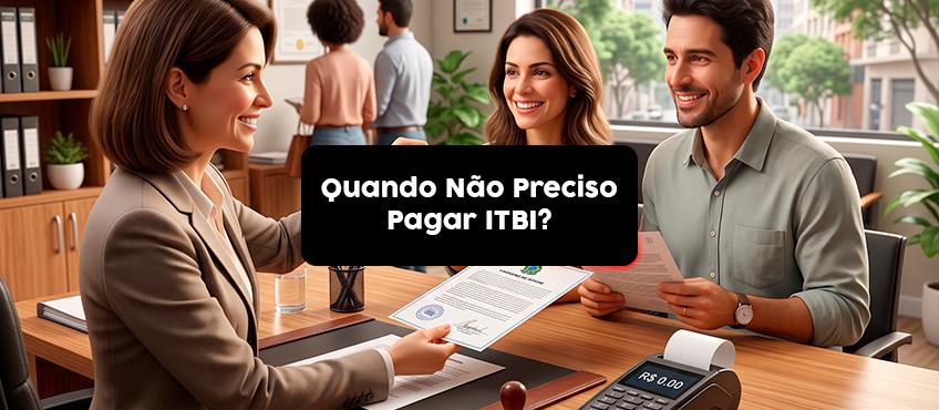 Imagem Quando não é necessário pagar ITBI?