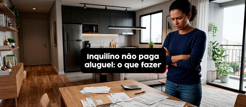 O que fazer quando o inquilino não paga o aluguel