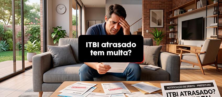 Imagem ITBI atrasado tem multa? Veja o que acontece