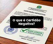 O que é certidão negativa do imóvel?